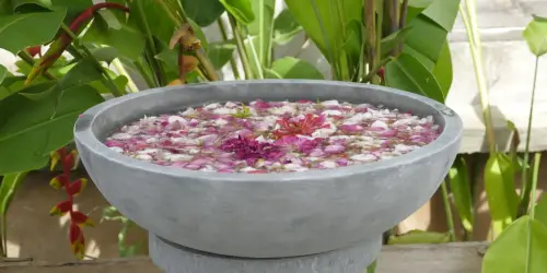 Product image of the product “Palembang - Bowl, plain, Ø 40 cm | cast stone ”